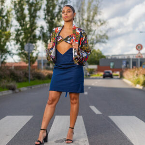 Kimono trench-coat - Kimono à motif